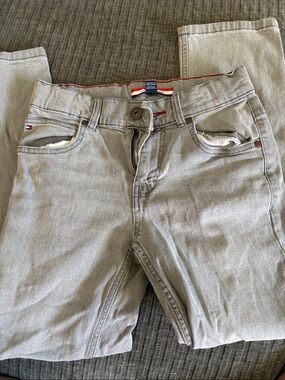 Tommy Hilfiger boys Gray Slim Jeans